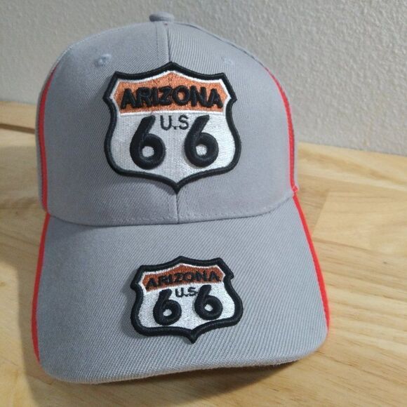 DS US Route 66 Arizona Strap Back Hat - Picture 1 of 6
